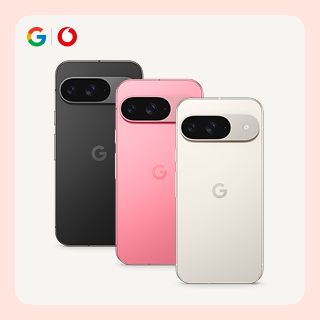 imagem de fundo claro a promover o google pixel 9