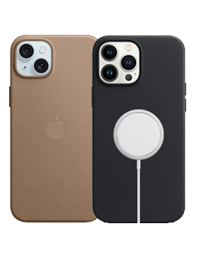 Acessórios Imagem de capas para os iPhones e cabos
